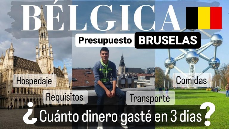 Cuánto cuesta viajar a Bélgica